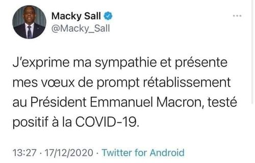 Macron testé positif, Mame Diarra Fam raille Macky: “Samba alar soopil djiko”