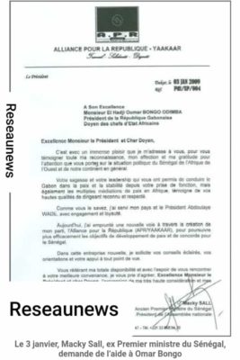 Menace de dissolution de PASTEF: Le document qui "dissout" aussi l'APR