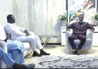 Déthié Fall, chez Ousmane Sonko !