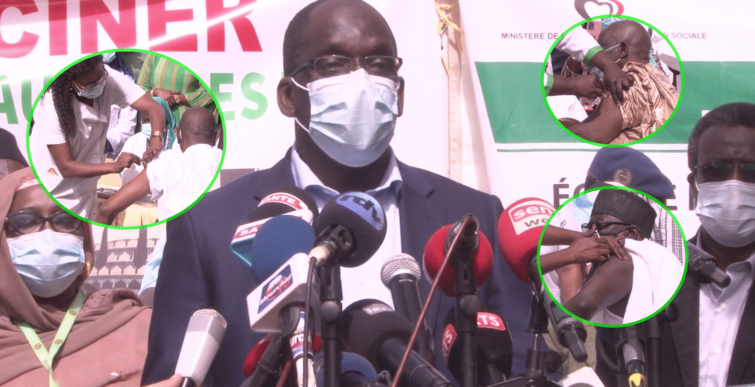 Vidéo - Premier Sénégalais à être vacciné: Voici la déclaration de Diouf Sarr
