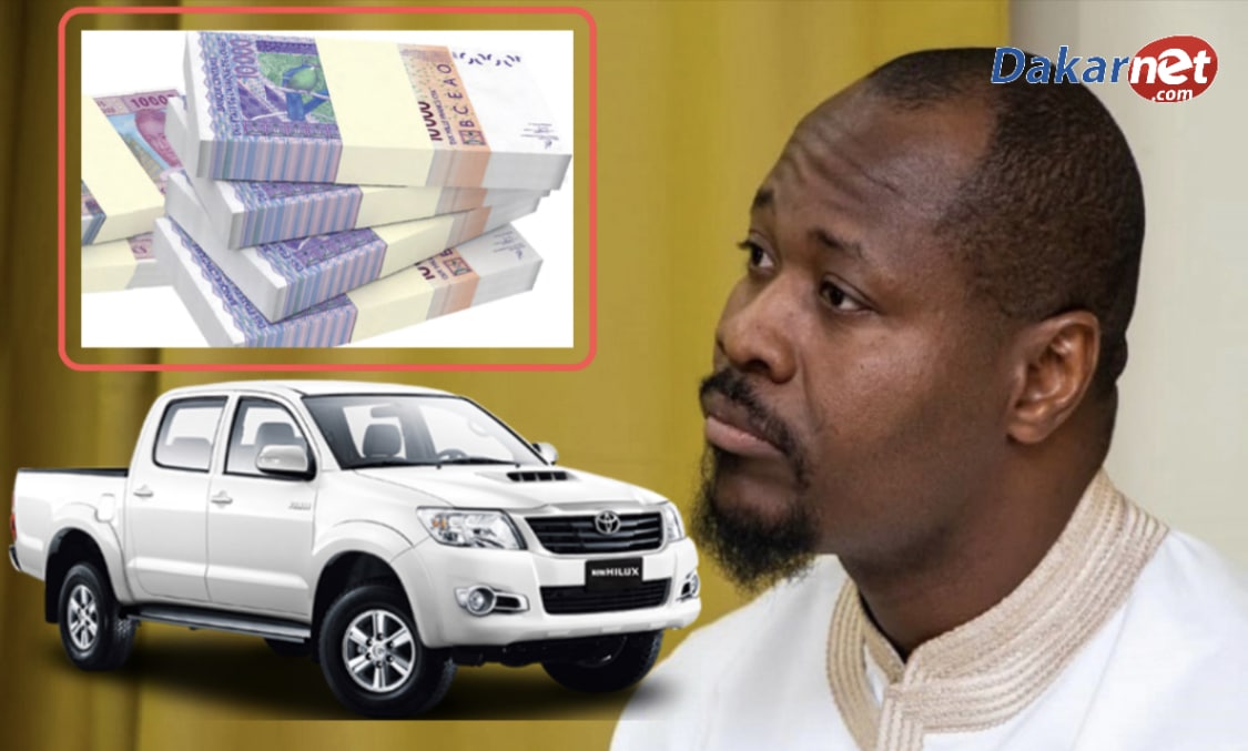 Vidéo: La somme colossale cotisée par les Sénégalais pour acheter une voiture à Guy Marius Sagna