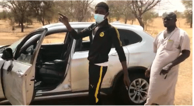 Photos - Darou Moukhty: La voiture de Tawfekh Mbaay fait un accident sur la route du Magal