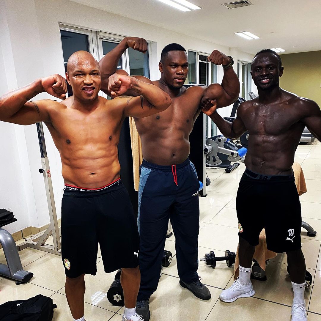 (03 Photos) Vestiaire des joueurs sénégalais: Sadio Mané et El Hadji Diouf, l’ambiance est au rendez-vous