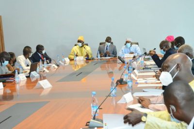 Istallation du jury pour le concours international d'architecture pour l'aménagement du parc forestier urbain de Dakar-Yoff