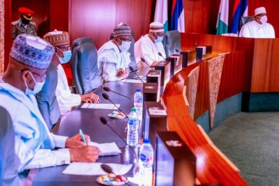 Nigéria : Le Khalif Cheikh Mahi Niass reçu par le président, Muhammadu Buhari (photos)