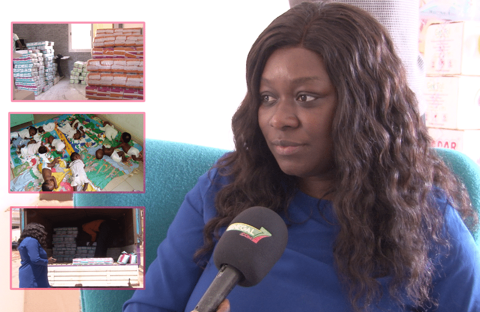 Vidéo - Bijou Ndiaye Tfm vole au secours les pouponnières "Mon histoire avec les orphelins..."
