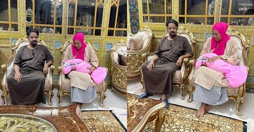 (10 photos) : Ahmed K. Niass baptise sa fille du nom de sa défunte épouse, Khady Sarr