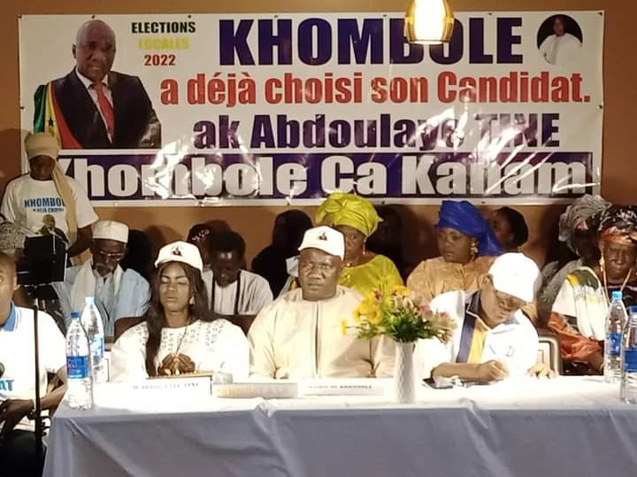 (PHOTOS) À L'ASSAUT DE LA MAIRIE DE KHOMBOLE: ABDOULAYE TINE INFLIGE AU MAIRE SA PREMIÈRE DÉFAITE.