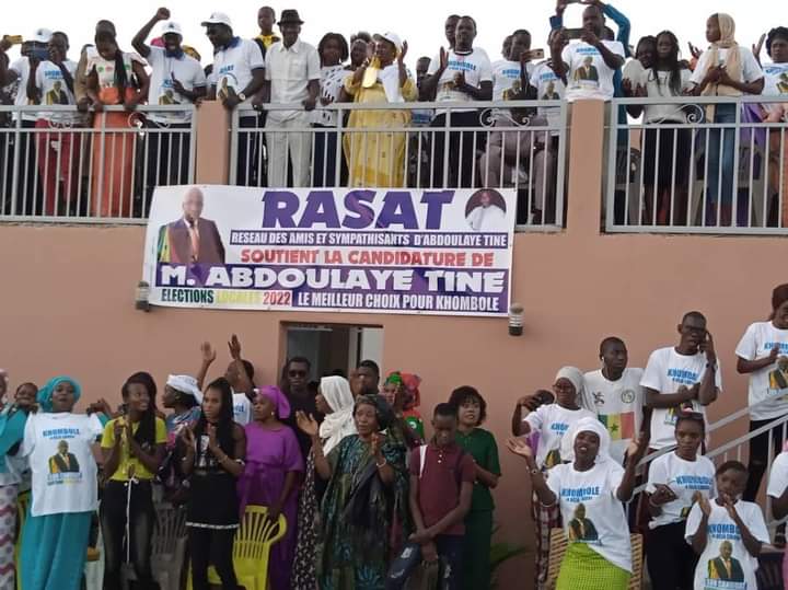 (PHOTOS) À L'ASSAUT DE LA MAIRIE DE KHOMBOLE: ABDOULAYE TINE INFLIGE AU MAIRE SA PREMIÈRE DÉFAITE.