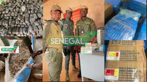 Surveillance douanière: Saisies de drogues, de devises et de médicaments