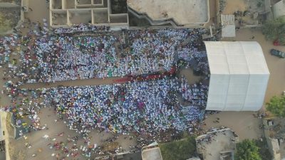 (Photos) Démonstration de force à Tivaouane: Mobilisation impressionnante du mouvement "Ande Défar" autour d'Abdoulaye Ndiaye Ngalgou
