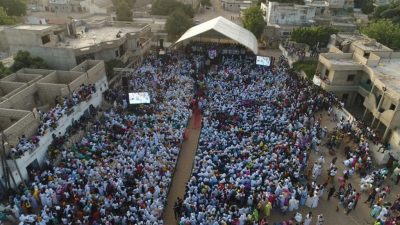 (Photos) Démonstration de force à Tivaouane: Mobilisation impressionnante du mouvement "Ande Défar" autour d'Abdoulaye Ndiaye Ngalgou