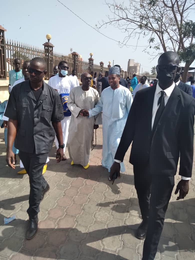 Korité 2021 : Bougane Gueye Dany a effectué la prière à Massalikoul Djinane (En images)