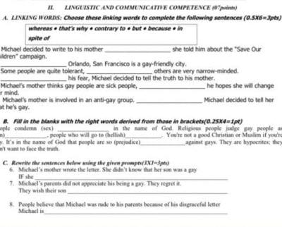 Bac blanc : L’IA de Rufisque fait la promotion de l’homosexualité