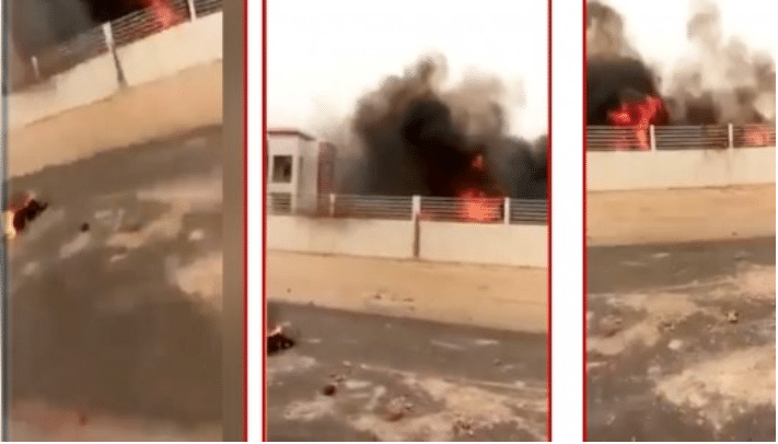 (Vidéo) Matam: La maison du président Macky Sall incendiée