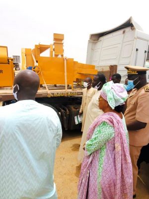 Bokidiawé : Ndeye Saly Diop Dieng inaugure l'unité de transformation des produits céréaliers, d'un coût de 131.893. 260 FCFA