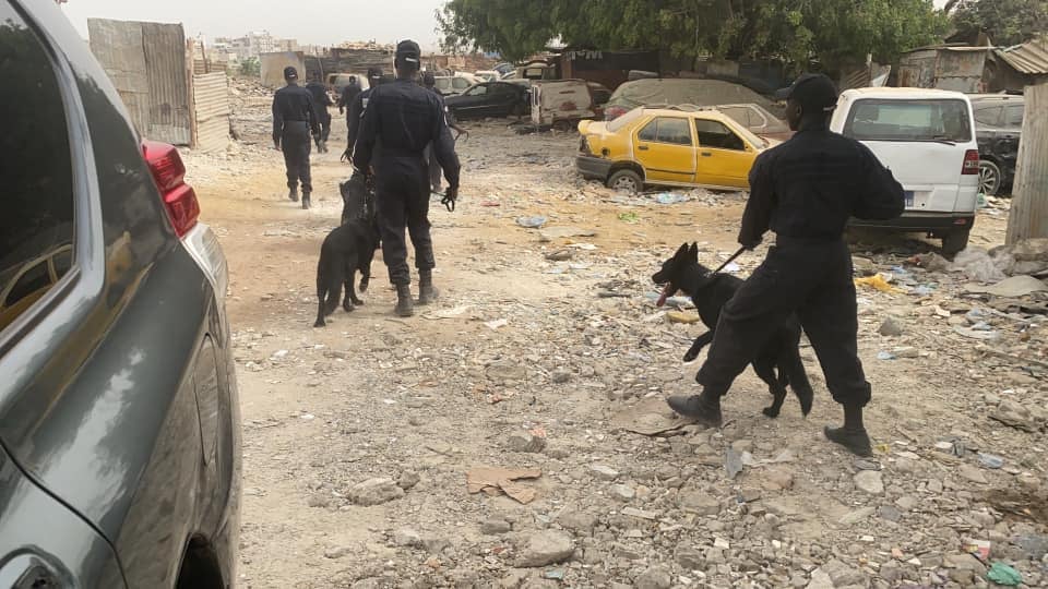 Ancienne piste de Mermoz-Ouakam :800 personnes arrêtées avec des Armes blanches, de la drogue-vidéo