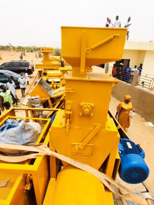 Bokidiawé : Ndeye Saly Diop Dieng inaugure l'unité de transformation des produits céréaliers, d'un coût de 131.893. 260 FCFA