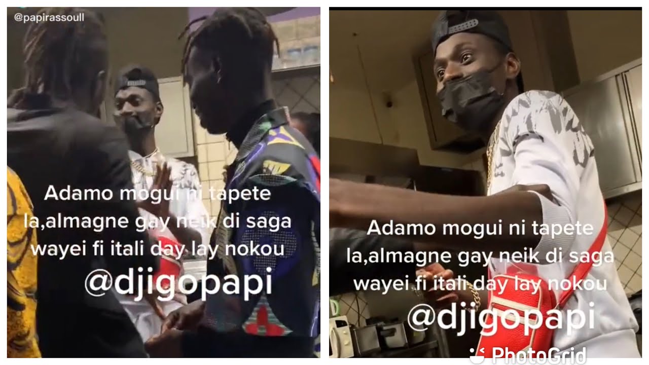 (Vidéo) Adamo attrapé en Italie par un modou modou qui a failli le….