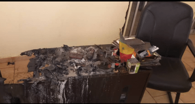 Sinthiou Malem : Le bureau du maire prend feu, une piste criminelle soupçonnée