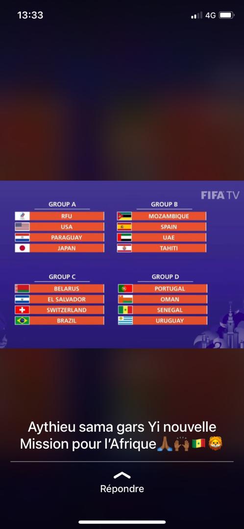 Coupe du Monde Beach soccer en Russie : Sénégal vs Uruguay, 1er match