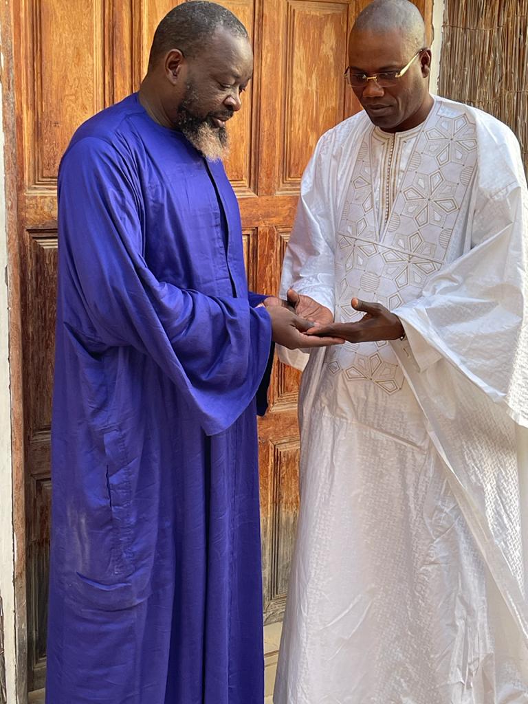 En visite à Darou Mouhty : Le Député Cheikh Abdou Bara Dolly présente ses condoléances à Serigne Abdou Mbacké