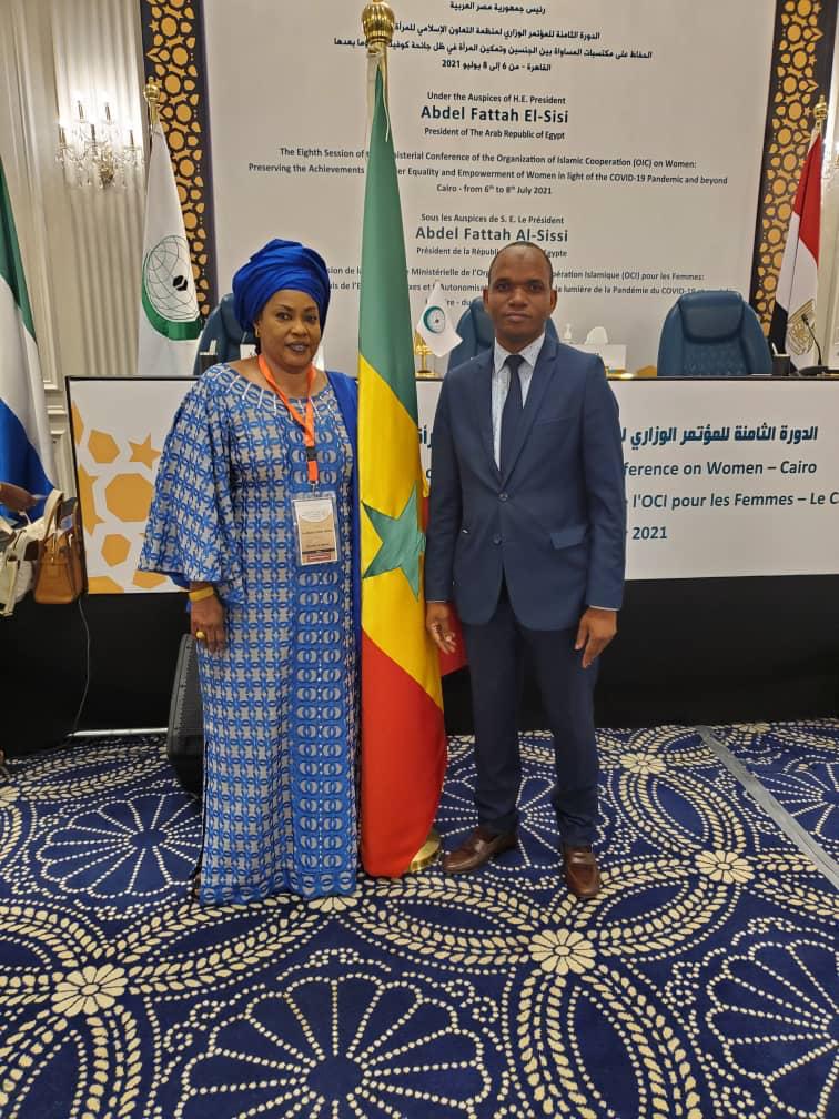 Conférence de l’OCI en Egypte : La Ministre Ndèye Saly Diop Dieng fait un brillant plaidoyer sur l’automatisation des femmes