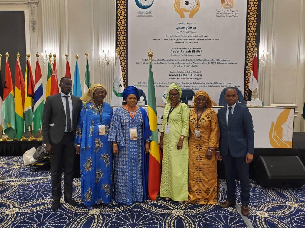 Conférence de l’OCI en Egypte : La Ministre Ndèye Saly Diop Dieng fait un brillant plaidoyer sur l’automatisation des femmes