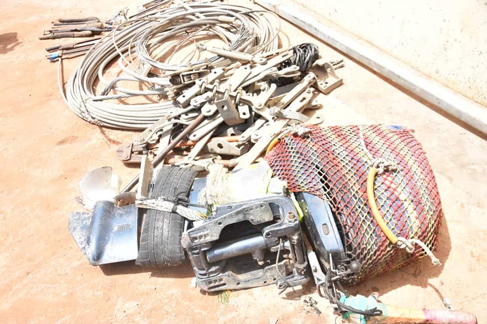 (12 Photos) Opération de sécurisation: La gendarmerie nettoie la "Cité imbécile"