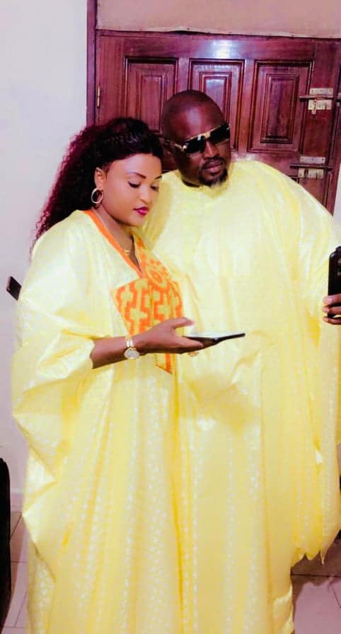 (Photos) Sagnsé Tabaski: Alima Ndione s'affiche toute heureuse en compagnie de son mari