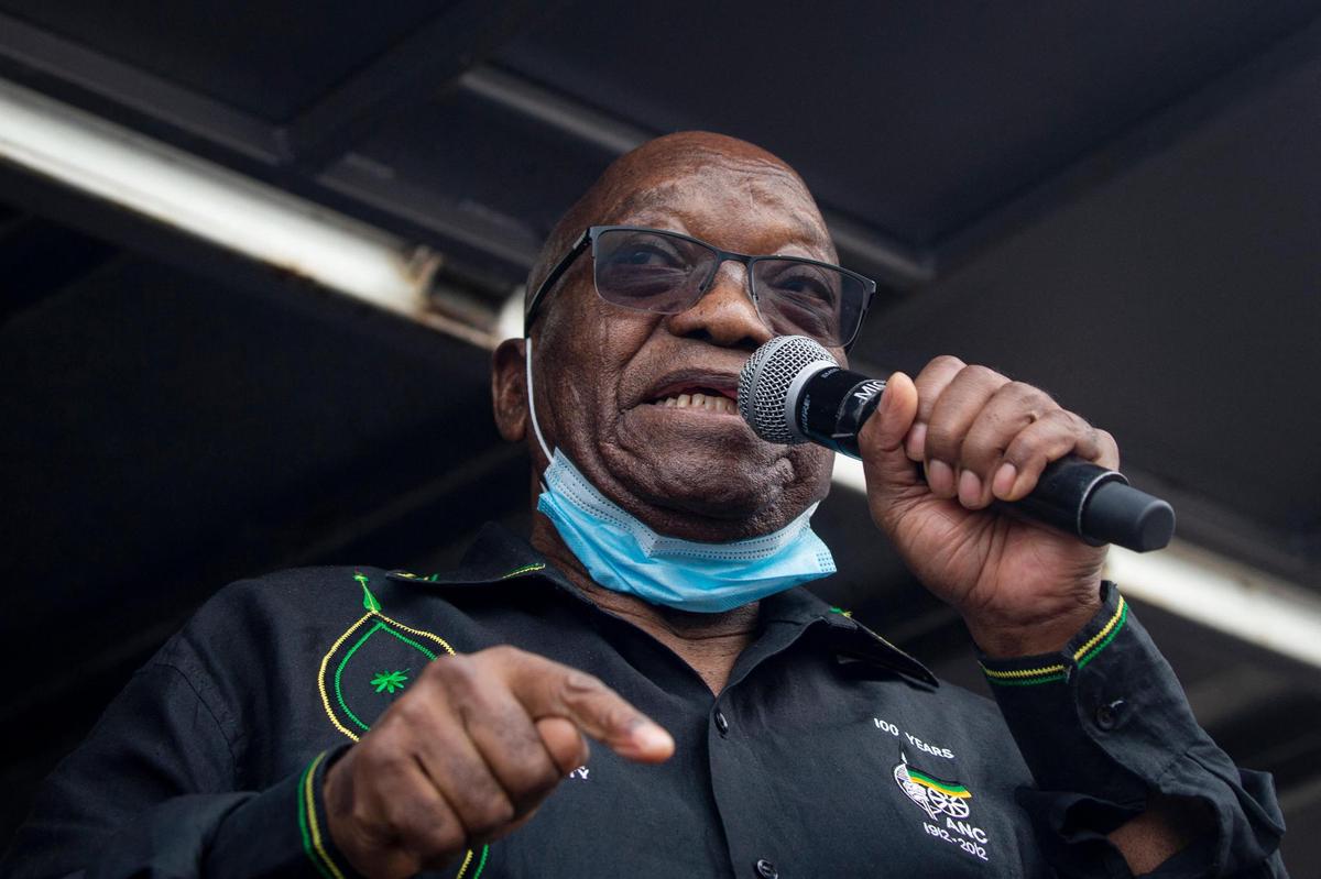 Afrique du Sud : L'ex président sud-africain Jacob Zuma se constitue prisonnier