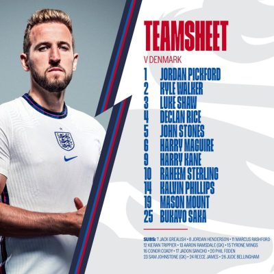 Euro 2020 : Suivez la demi-finale Angleterre - Danemark en direct