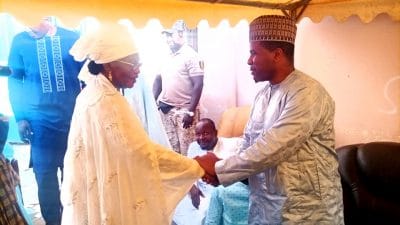 Décès de la mère d'Aida Mbodj: Bougane Gueye à Bambey pour présenter ses condoléances (Photos)