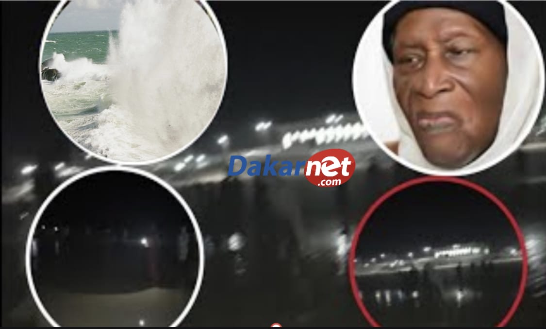 Vidéo: Diamalaye, la mer recule après l’inhumation du Khalif Général des Layénes