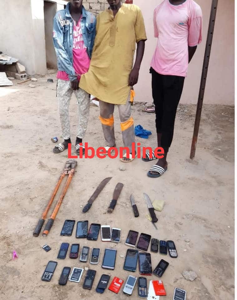 (Photos) Série de cambriolages à Pout et ses environs: Une dangereuse bande neutralisée