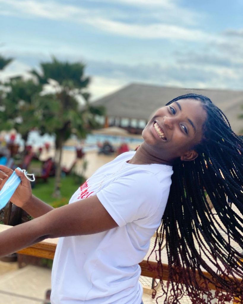 L'actrice Ginie, la jeune star vient de décrocher le BAC