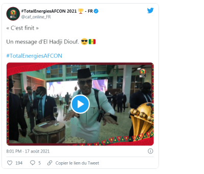 Tirage CAN 2021 - Elhadji Diouf : "Personne n'a envie de jouer contre le Sénégal".