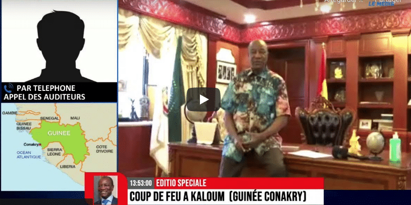 Tentative de coup d'État en cours à Conakry : Suivez les dernières infos