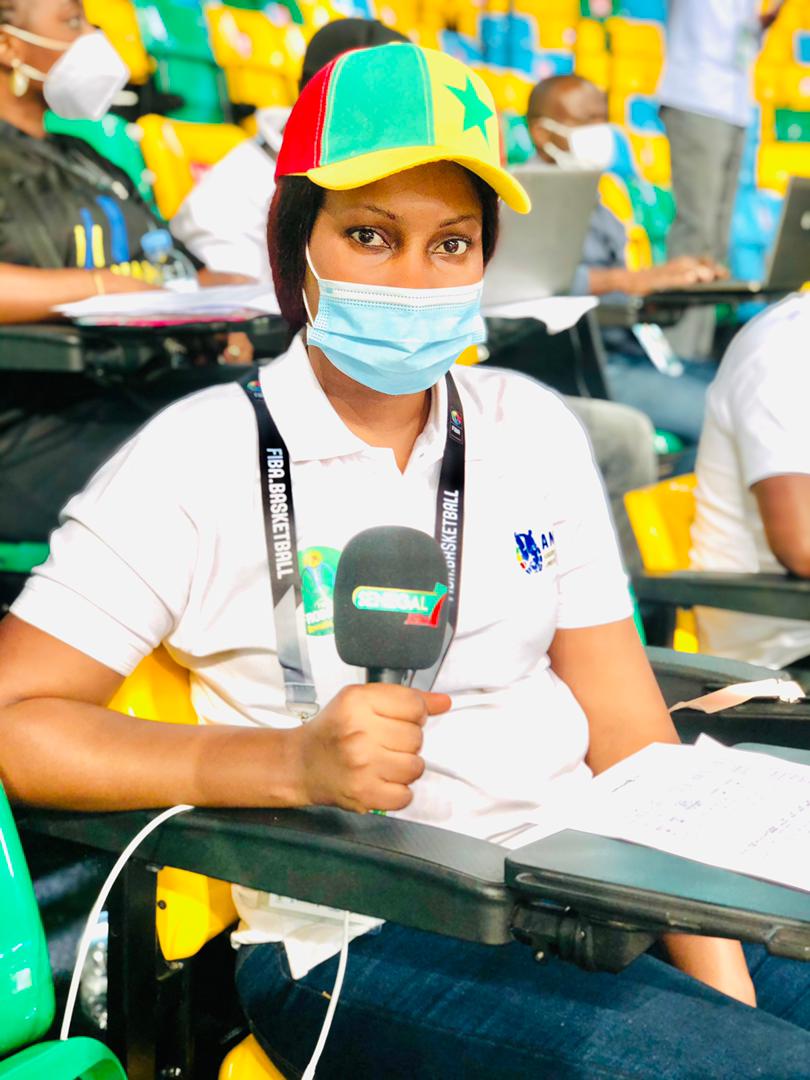 Kigali : Les sénégalais au cœur de l’Afrobasket grâce à la correspondante de Senegal7,Lalia Bâ