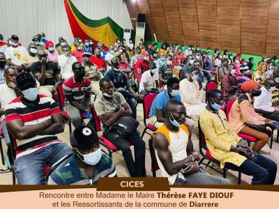 Locales 2022 : Thérèse Faye Diouf investie pour un second mandat à Diarrère