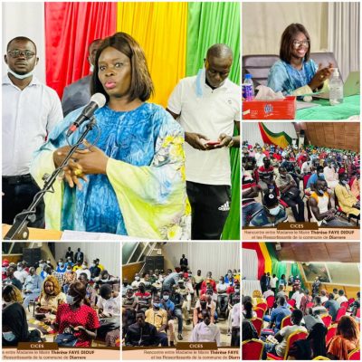 Locales 2022 : Thérèse Faye Diouf investie pour un second mandat à Diarrère
