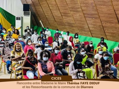 Locales 2022 : Thérèse Faye Diouf investie pour un second mandat à Diarrère