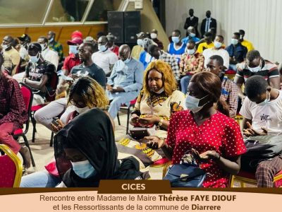 Locales 2022 : Thérèse Faye Diouf investie pour un second mandat à Diarrère