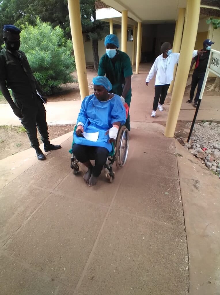 Accident : Moins grave pour Guirassy, son chauffeur en soin intensif (photo)