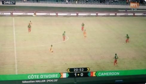 (Photos) Côte d’Ivoire – Cameroun : La pelouse du stade d’Ebimpé dans un état pitoyable !