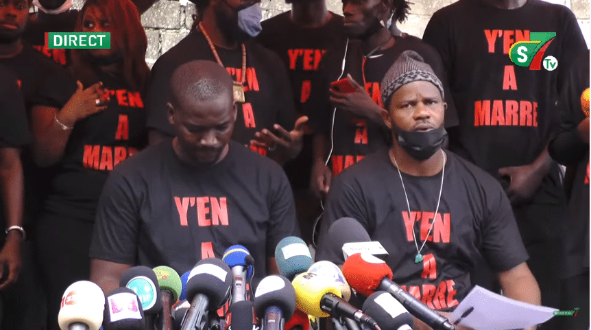(Vidéo) - Simon et Kilifeu en prison: Suivez en direct la conférence de presse de Y'en a marre