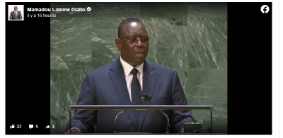 Tribune de l’ONU : Mamadou L. Diallo dénonce la posture de Macky Sall