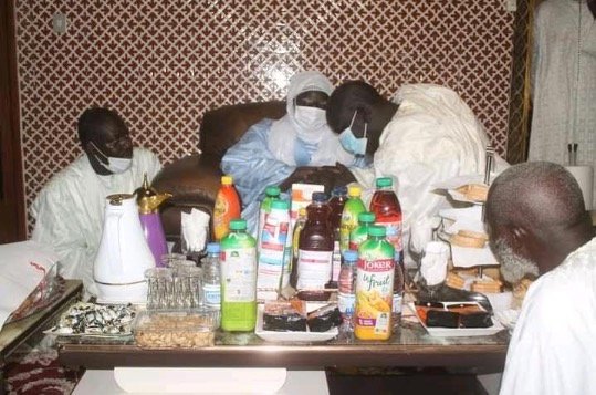 (Photos) Touba : Les images de la visite de Serigne Mountakha au siège de Hizbut-Tarqiyyah