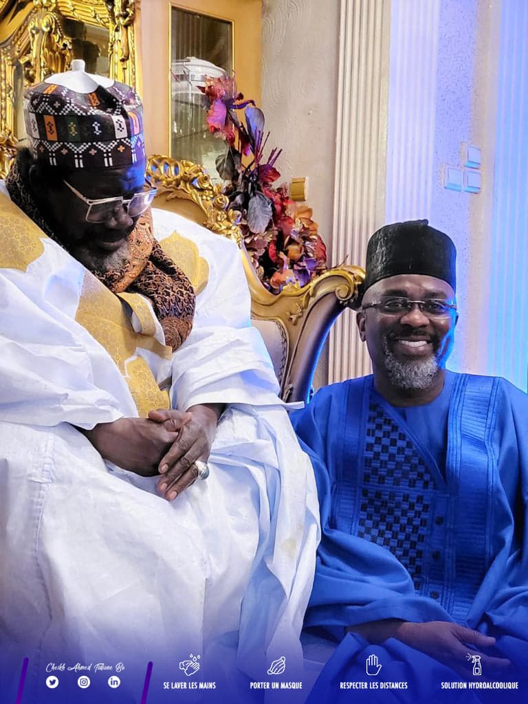 (Photos) Gamou 2021: Cheikh Ahmed Tidiane Ba rend visite aux Khalifs...