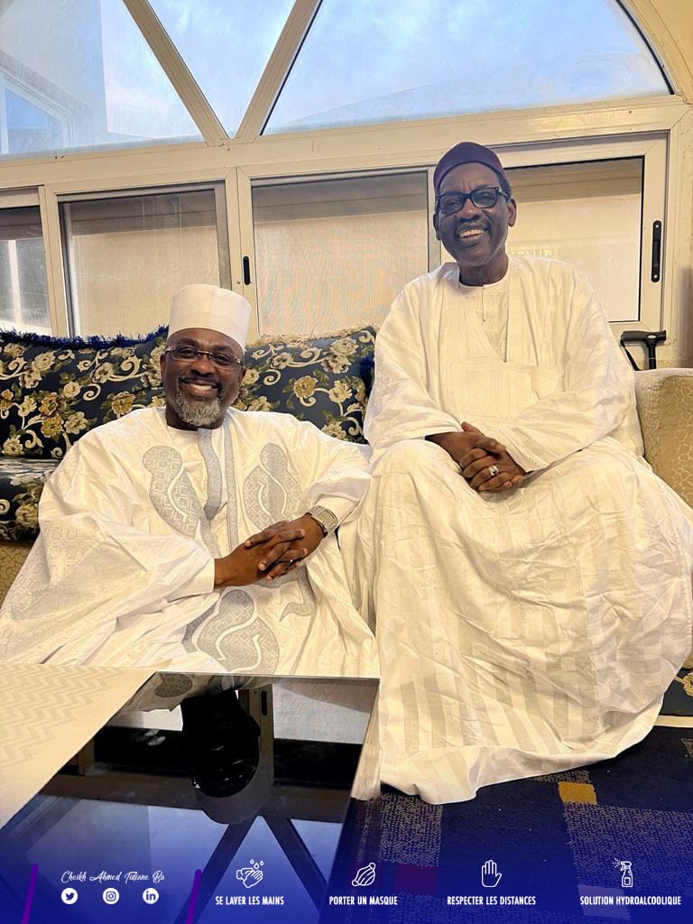 (Photos) Gamou 2021: Cheikh Ahmed Tidiane Ba rend visite aux Khalifs...